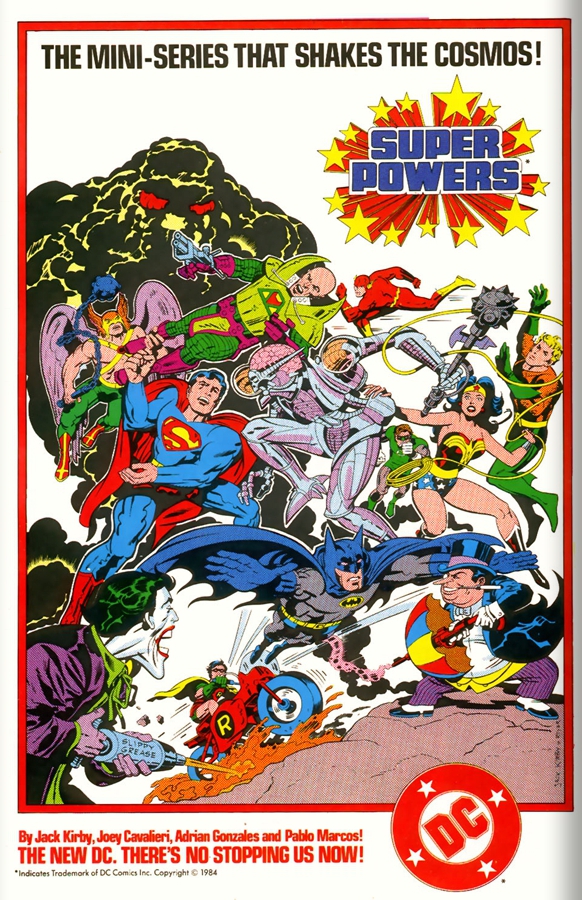House ad for Super Powers v1